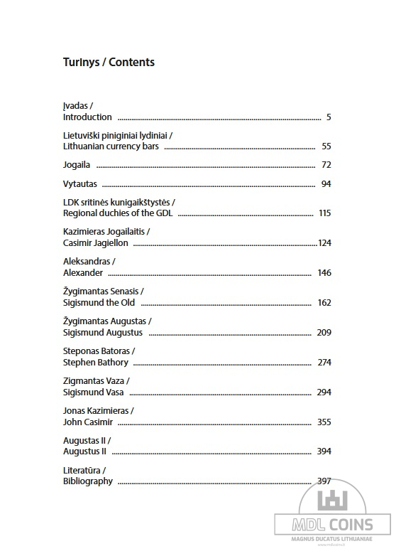 Knyga / katalogas - "Lietuvos Didžiosios Kunigaikštystės monetos Lietuvos banko Pinigų muziejuje" - Image 2