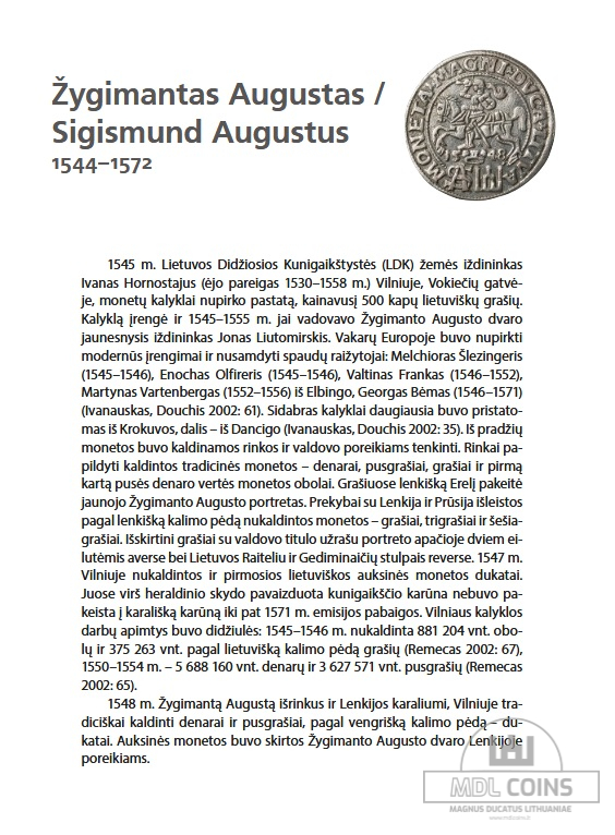 Knyga / katalogas - "Lietuvos Didžiosios Kunigaikštystės monetos Lietuvos banko Pinigų muziejuje" - Image 5