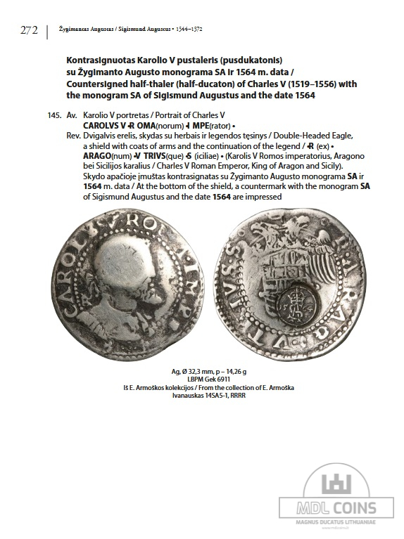 Knyga / katalogas - "Lietuvos Didžiosios Kunigaikštystės monetos Lietuvos banko Pinigų muziejuje" - Image 6