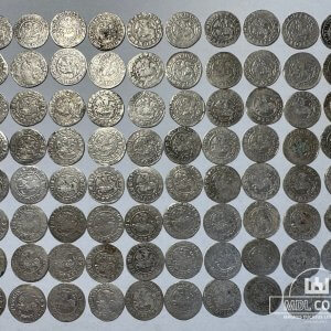 LDK - Žygimanto Senojo 1/2 grašio monetos - 80 vnt.