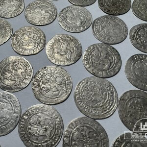 Alternative view of LDK - Žygimanto Senojo 1/2 grašio monetos - 80 vnt.