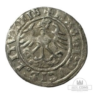 Alternative view of 1520 metų Žygimanto Senojo 1/2 grašio - Katalogo nr. H73 A