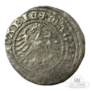 Alternative view of 1518 metų Žygimanto Senojo 1/2 grašio - Katalogo nr. H52' - I retumas