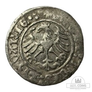 Alternative view of 1515 metų Žygimanto Senojo 1/2 grašio