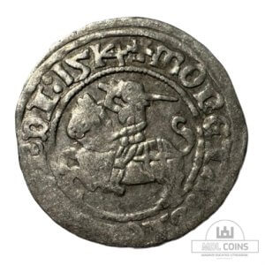 1514 metų Žygimanto Senojo 1/2 grašio