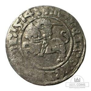 1514 metų Žygimanto Senojo 1/2 grašio