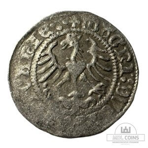 Alternative view of 1513 metų Žygimanto Senojo 1/2 grašio