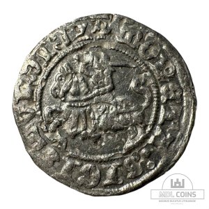 1512 metų Žygimanto Senojo 1/2 grašio - Dvigubas kalimas