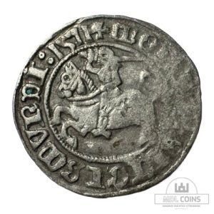 1511 metų Žygimanto Senojo 1/2 grašio