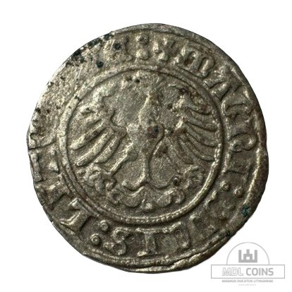 1510 metų Žygimanto Senojo 1/2 grašio - Image 2