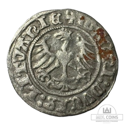 1510 metų Žygimanto Senojo 1/2 grašio - Image 2