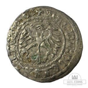 Alternative view of 1509-1529 metų Žygimanto Senojo 1/2 grašio - Dvigubas kalimas