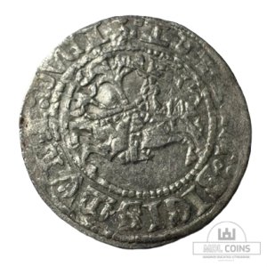 1509-1529 metų Žygimanto Senojo 1/2 grašio - Dvigubas kalimas