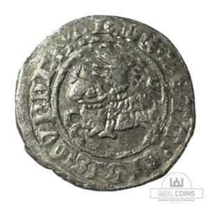 1509-1529 metų Žygimanto Senojo 1/2 grašio - Dvigubas kalimas