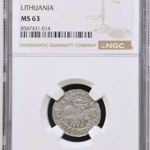 Alternative view of 1556 metų Žygimanto Augusto 1/2 grašio - NGC MS63