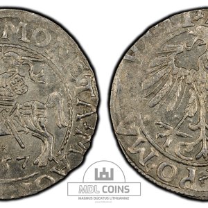 Alternative view of 1557 metų Žygimanto Augusto 1/2 grašio - PCGS AU58