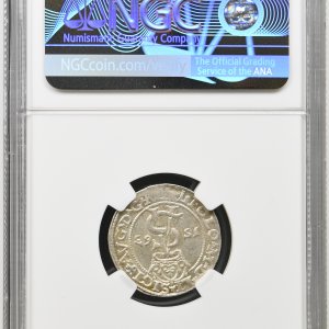 Alternative view of 1563 metų Žygimanto Augusto 3 grašiai - NGC MS64