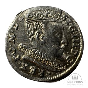 Alternative view of 1594 metų Žygimanto Vazos 3 grašiai