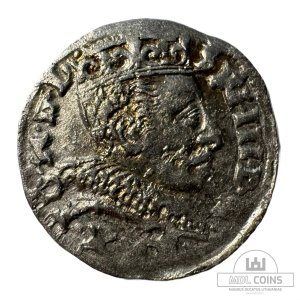 Alternative view of 1594 metų Žygimanto Vazos 3 grašiai
