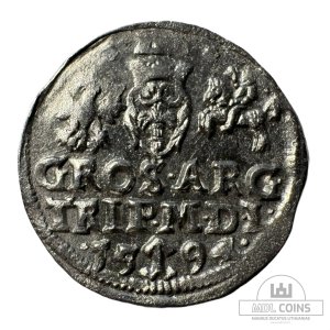 1594 metų Žygimanto Vazos 3 grašiai