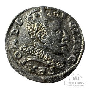 Alternative view of 1594 metų Žygimanto Vazos 3 grašiai