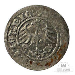 Alternative view of 1519 metų Žygimanto Senojo 1/2 grašio - Gotika / Renesansas - Katalogo nr. H58 B – (Sesija Nr.90 – Pabaiga 20260422 – 22.18 val. + 2 min. „Anti-sniping”)