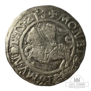 1521 metų Žygimanto Senojo 1/2 grašio - Katalogo nr. H79 AH1 – (Sesija Nr.90 – Pabaiga 20260422 – 22.26 val. + 2 min. „Anti-sniping”)