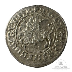1510 metų Žygimanto Senojo 1/2 grašio - Dvigubas kalimas