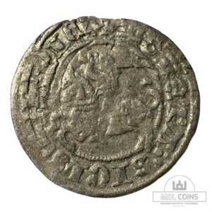 1509-1529 metų Žygimanto Senojo 1/2 grašio - Dvigubas kalimas