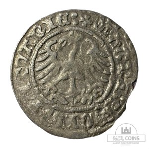 Alternative view of 1509-1529 metų Žygimanto Senojo 1/2 grašio - Dvigubas kalimas