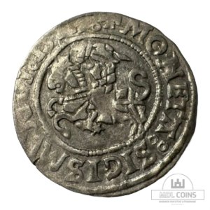 1524 (?) metų Žygimanto Senojo 1/2 grašio - Katalogo nr. H93 S1 (?) – (Sesija Nr.90 – Pabaiga 20260422 – 22.28 val. + 2 min. „Anti-sniping”)