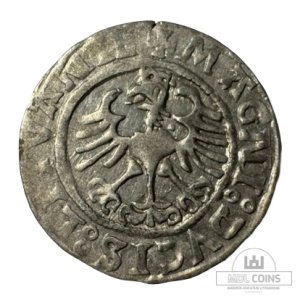 Alternative view of 1524 (?) metų Žygimanto Senojo 1/2 grašio - Katalogo nr. H93 S1 (?) – (Sesija Nr.90 – Pabaiga 20260422 – 22.28 val. + 2 min. „Anti-sniping”)