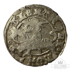1501-1506 metų Aleksandro Jogailaičio 1/2 grašio - Renesansas - Katalogo nr. H17