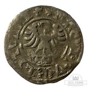 Alternative view of 1501-1506 metų Aleksandro Jogailaičio 1/2 grašio - Renesansas - Katalogo nr. H17 – (Sesija Nr.92 – Pabaiga 20260505 – 21.50 val. + 2 min. „Anti-sniping”)