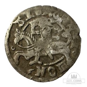 1501-1506 metų Aleksandro Jogailaičio 1/2 grašio - Renesansas - Katalogo nr. H17