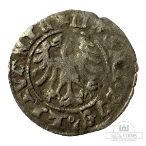 Alternative view of 1501-1506 metų Aleksandro Jogailaičio 1/2 grašio - Renesansas - Katalogo nr. H17