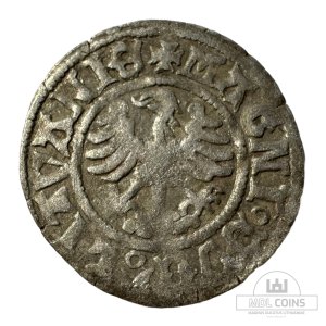 Alternative view of 1501-1506 metų Aleksandro Jogailaičio 1/2 grašio - Renesansas - Katalogo nr. H18 A