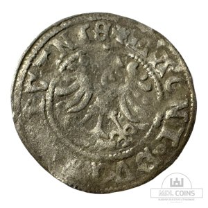 Alternative view of 1501-1506 metų Aleksandro Jogailaičio 1/2 grašio - Renesansas - Katalogo nr. H18 A