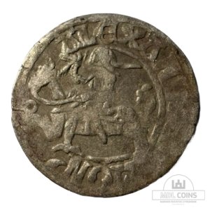 1501-1506 metų Aleksandro Jogailaičio 1/2 grašio - Renesansas - Katalogo nr. H21