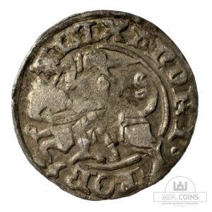 1501-1506 metų Aleksandro Jogailaičio 1/2 grašio - Gotika - Katalogo nr. H5 A – (Sesija Nr.92 – Pabaiga 20260505 – 21.38 val. + 2 min. „Anti-sniping”)
