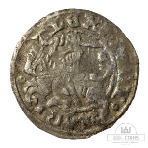 1501-1506 metų Aleksandro Jogailaičio 1/2 grašio - Gotika - Katalogo nr. H3 A