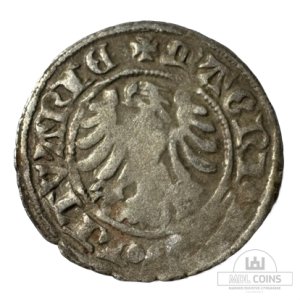 Alternative view of 1501-1506 metų Aleksandro Jogailaičio 1/2 grašio - Gotika - Katalogo nr. H3 A