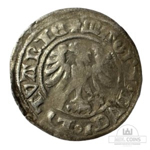 Alternative view of 1501-1506 metų Aleksandro Jogailaičio 1/2 grašio - Gotika - Katalogo nr. H3 A