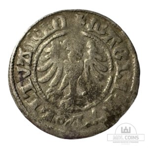 Alternative view of 1501-1506 metų Aleksandro Jogailaičio 1/2 grašio - Gotika - Katalogo nr. H3 A