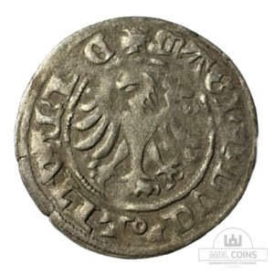 Alternative view of 1501-1506 metų Aleksandro Jogailaičio 1/2 grašio - Gotika - Katalogo nr. H3 A