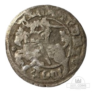 1501-1506 metų Aleksandro Jogailaičio 1/2 grašio - Gotika - Katalogo nr. H3 A