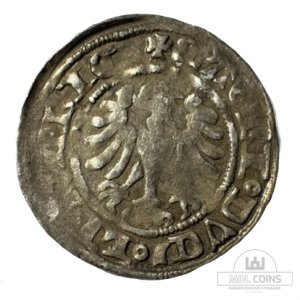 Alternative view of 1501-1506 metų Aleksandro Jogailaičio 1/2 grašio - Gotika - Katalogo nr. H3 A