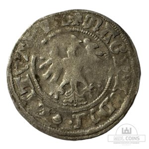 Alternative view of 1501-1506 metų Aleksandro Jogailaičio 1/2 grašio - Gotika - Katalogo nr. H4 A