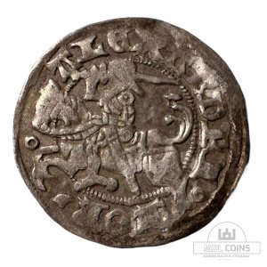 1501-1506 metų Aleksandro Jogailaičio 1/2 grašio - Gotika - Katalogo nr. H4 A