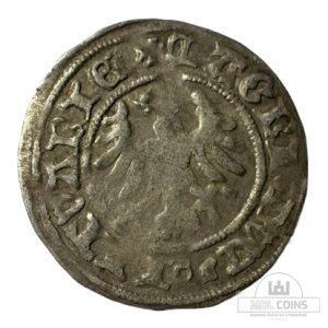 Alternative view of 1501-1506 metų Aleksandro Jogailaičio 1/2 grašio - Gotika - Katalogo nr. H4 A